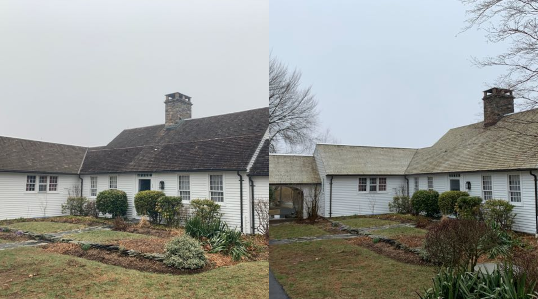 East Hampton Cedar Roof Cleaning