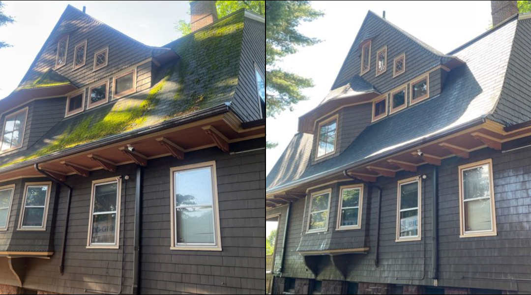 Hartford Asphalt Roof Cleaning