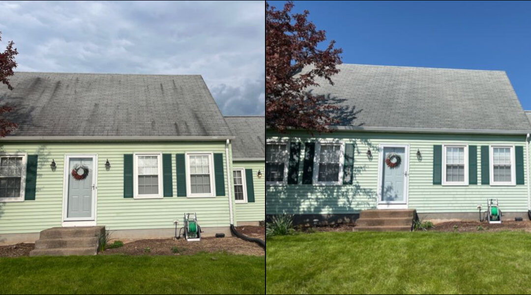 Suffield Asphalt Roof Cleaning