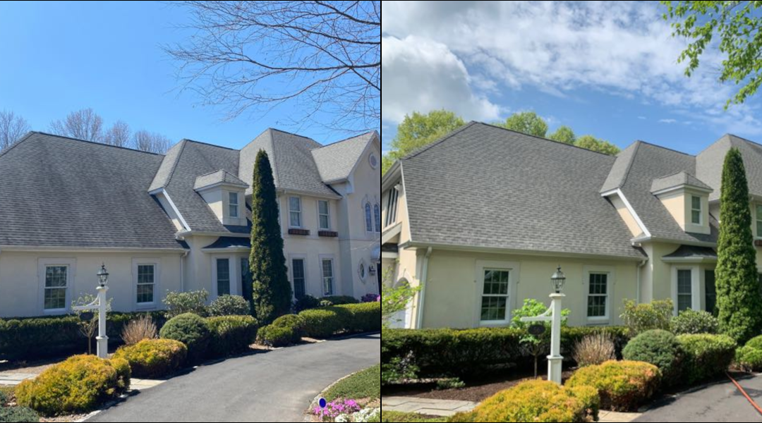 Glastonbury Asphalt Roof Cleaning
