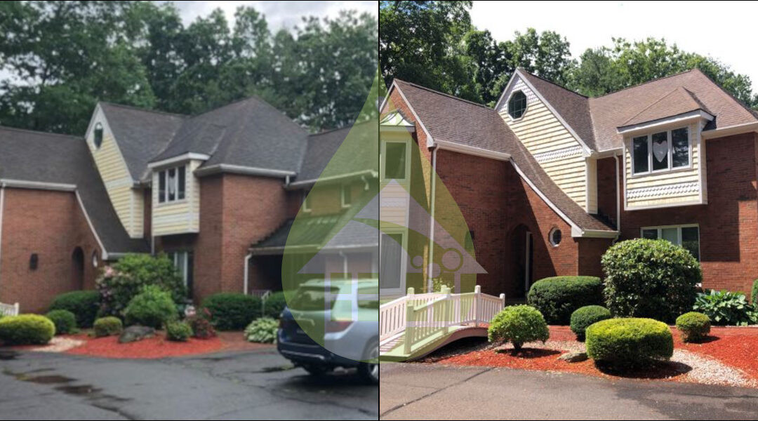 South Windsor Asphalt Roof Cleaning