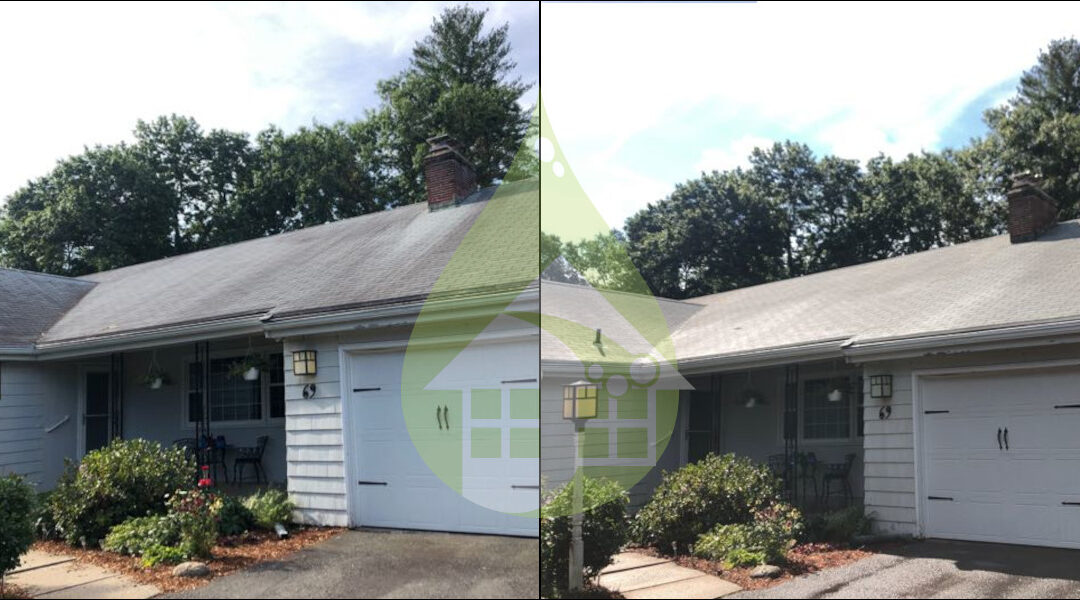 West Hartford Asphalt Roof Cleaning