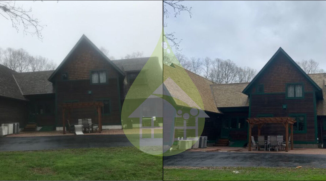 Stonington Cedar Roof Cleaning