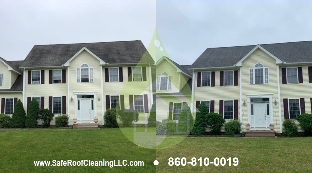Broad Brook Asphalt Roof Cleaning