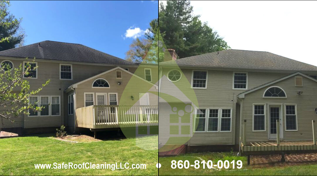 Glastonbury Asphalt Roof Cleaning