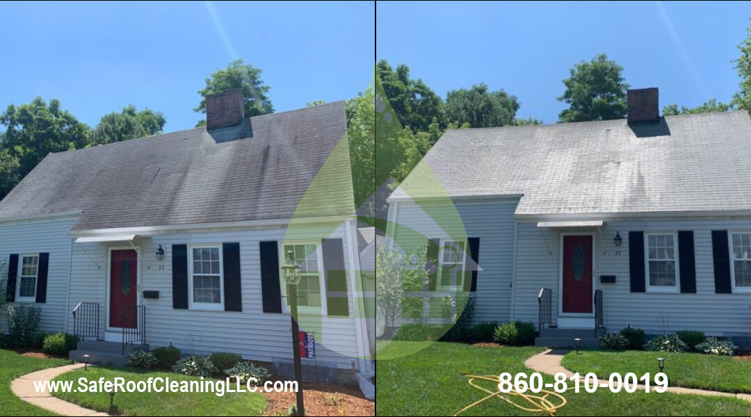 West Hartford Asphalt Roof Cleaning
