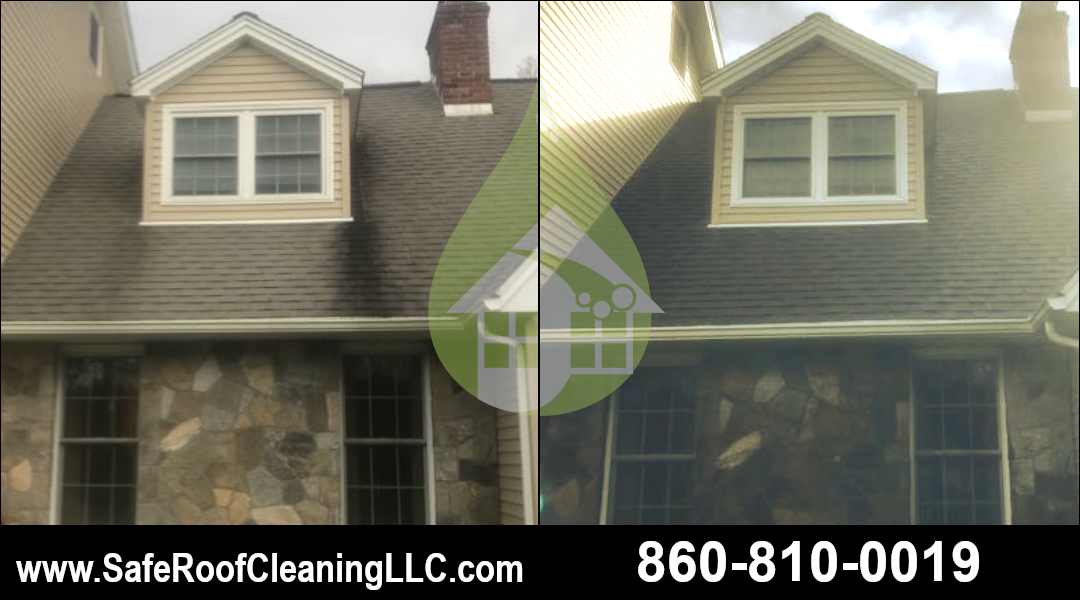 New Fairfield Asphalt Roof Cleaning