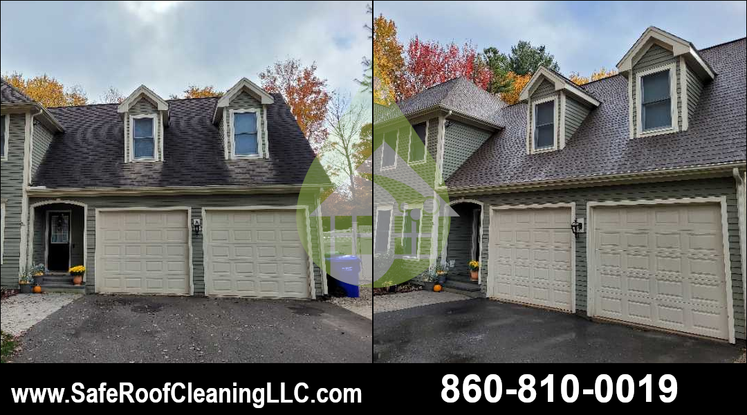 Glastonbury Asphalt Roof Cleaning