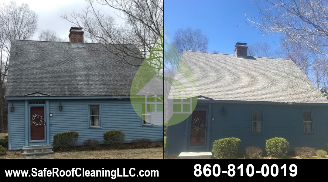 Amston Asphalt Roof Cleaning