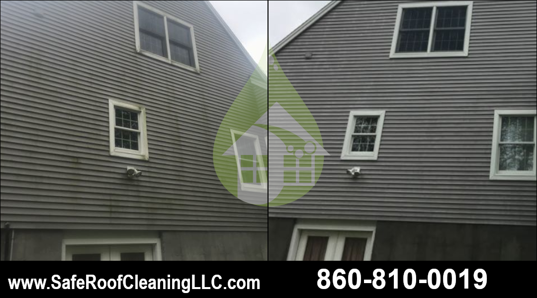 Higganum Vinyl Siding Cleaning