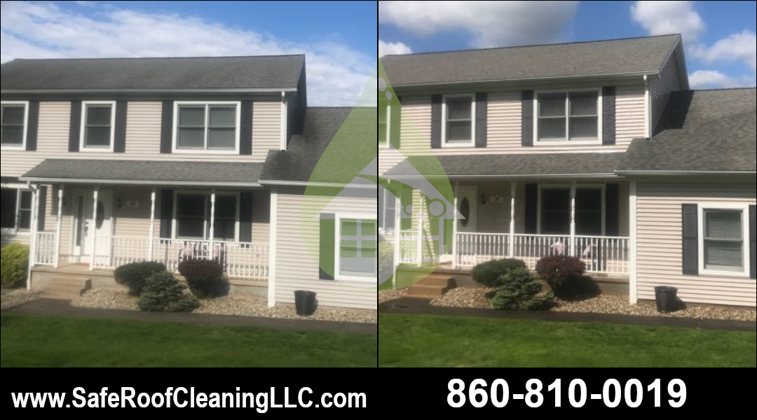 Ellington Asphalt Roof Cleaning