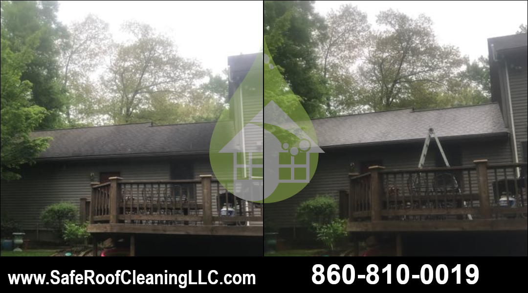 Glastonbury Asphalt Roof Cleaning