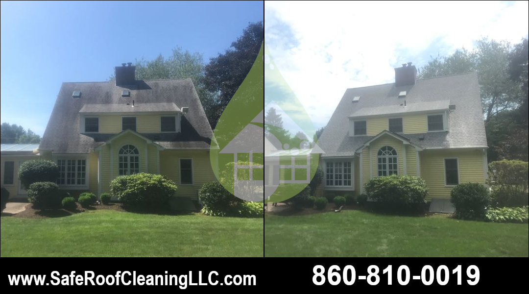 Cheshire Asphalt Roof Cleaning