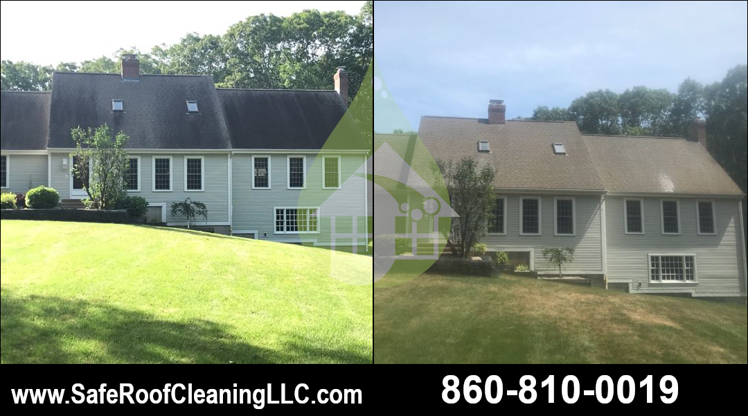 Amston Asphalt Roof Cleaning