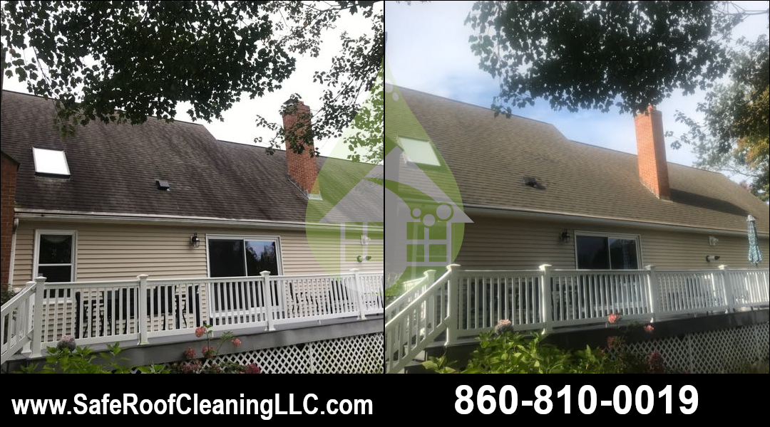 Old Saybrook Asphalt Roof Cleaning