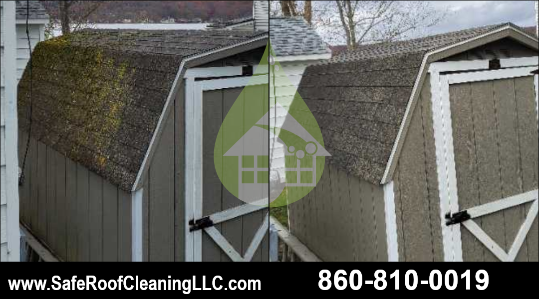 East Hampton Asphalt Roof Cleaning