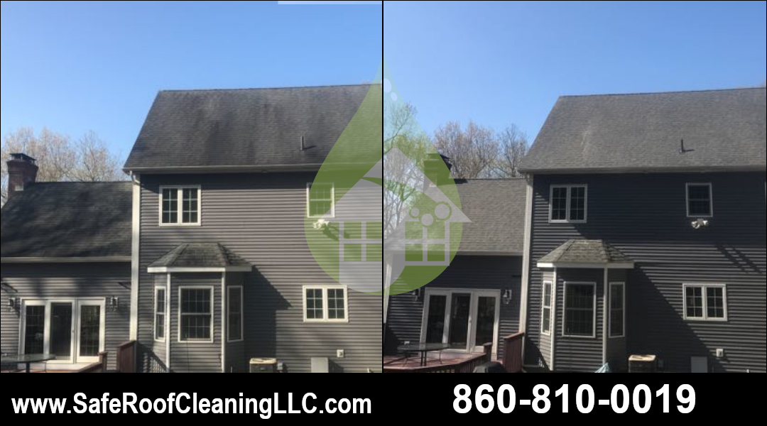 Amston Asphalt Roof Cleaning