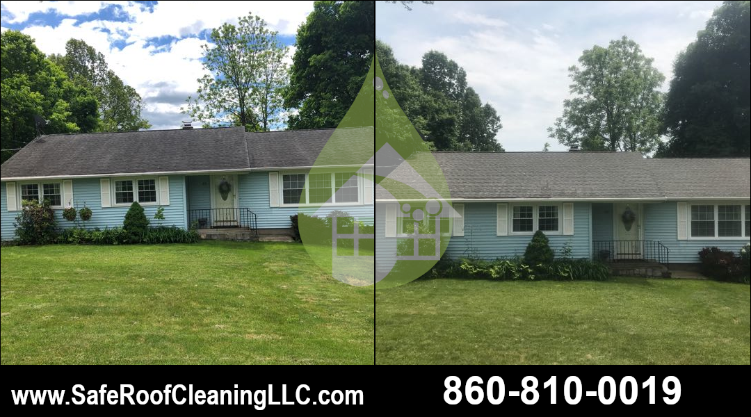 Thomaston Asphalt Roof Cleaning