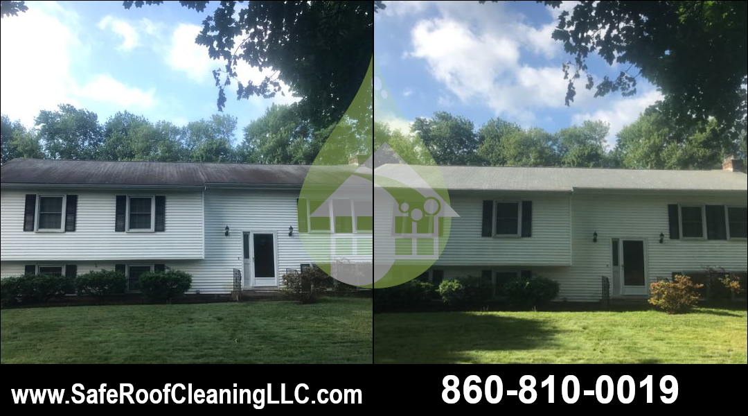 Glastonbury Asphalt Roof Cleaning