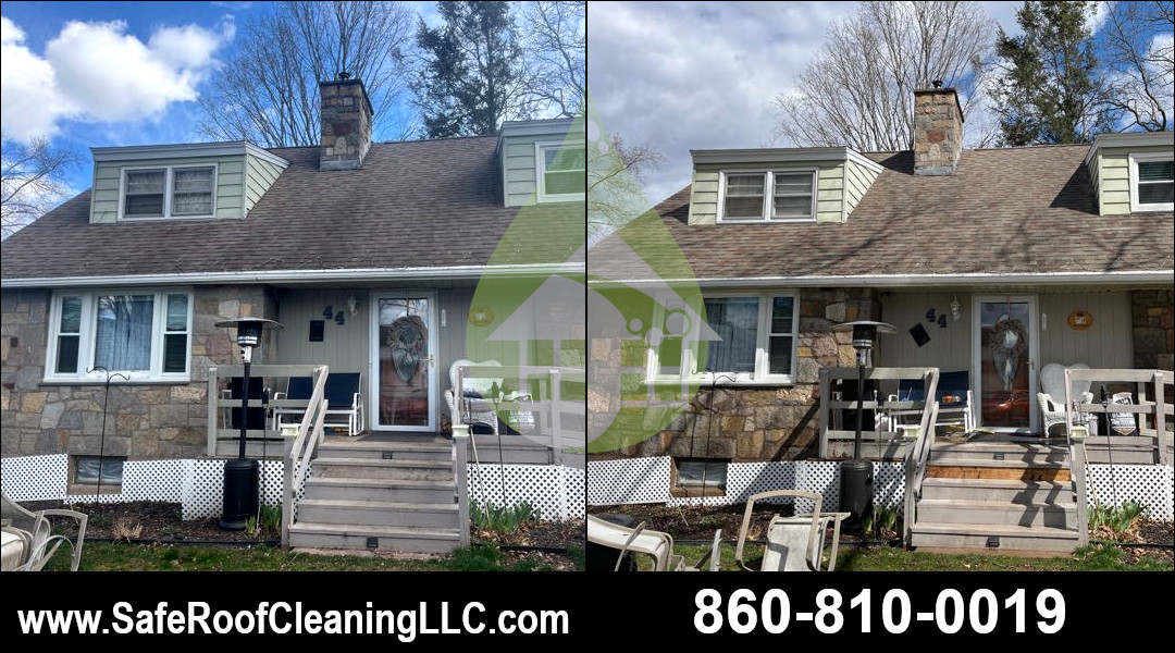 South Glastonbury Asphalt Roof Cleaning