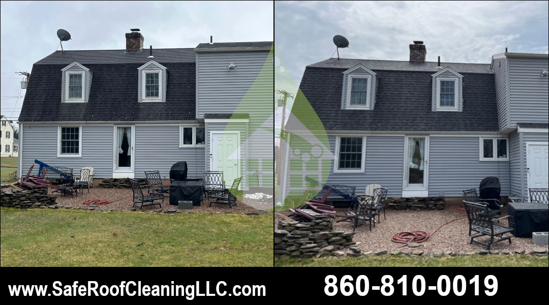 Glastonbury Asphalt Roof Cleaning
