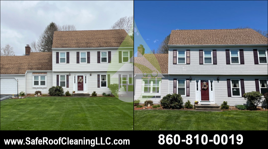 Branford Asphalt Roof Cleaning