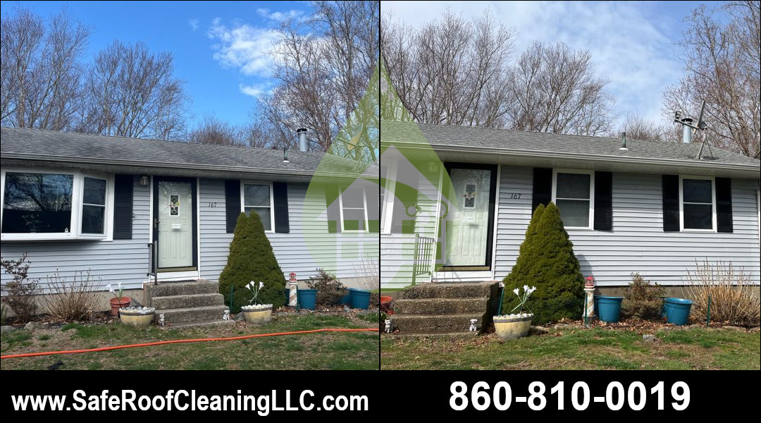 Westbrook Asphalt Roof Cleaning