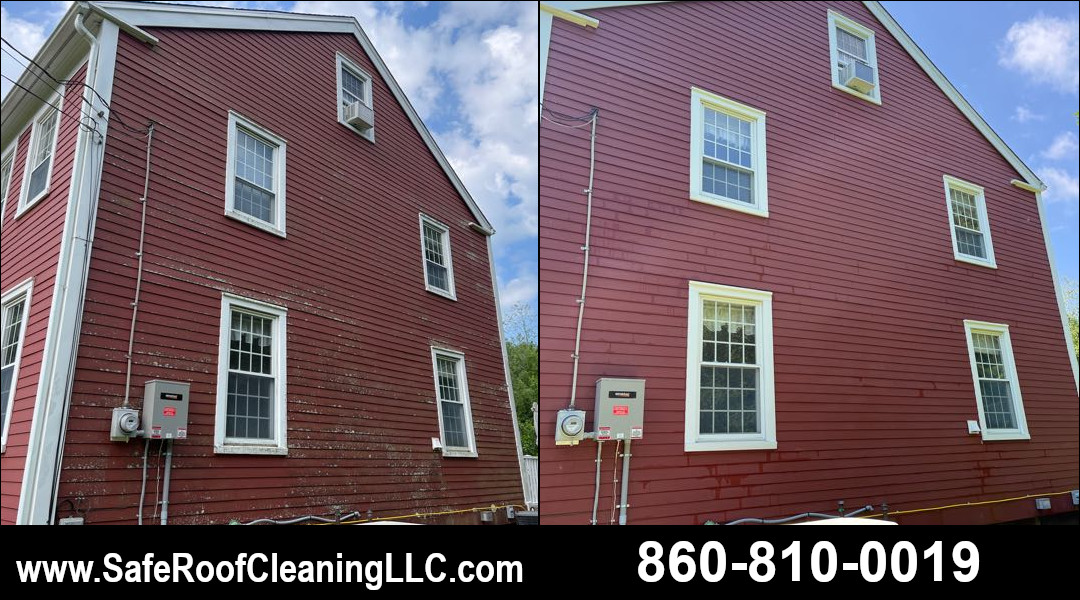 Goshen Painted Siding Cleaning