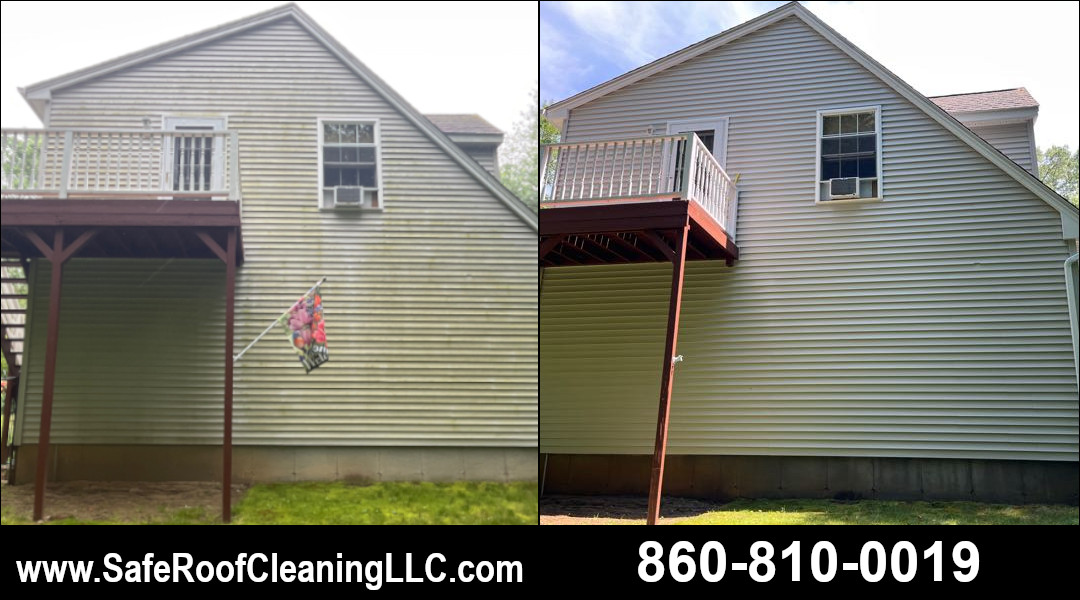 Amston Vinyl Siding Cleaning