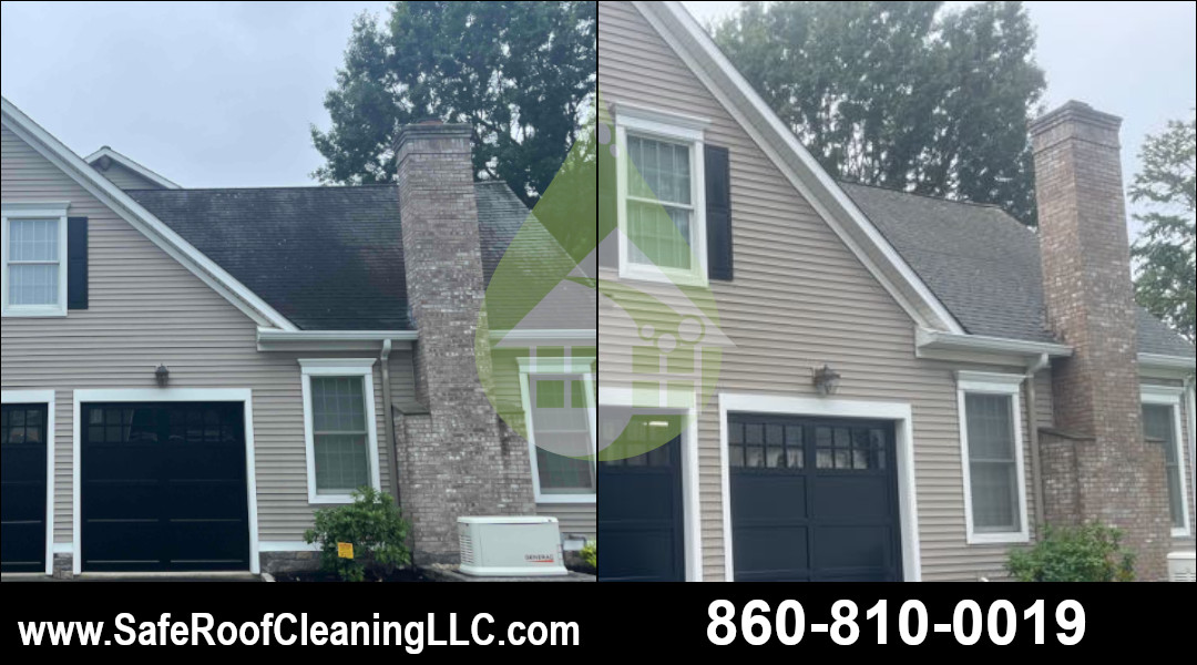 West Hartford Asphalt Roof Cleaning