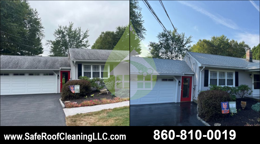 Wallingford Asphalt Roof Cleaning