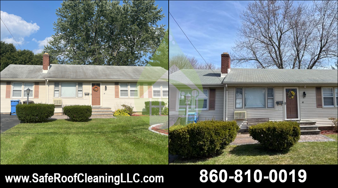 New Britain Asphalt Roof Cleaning
