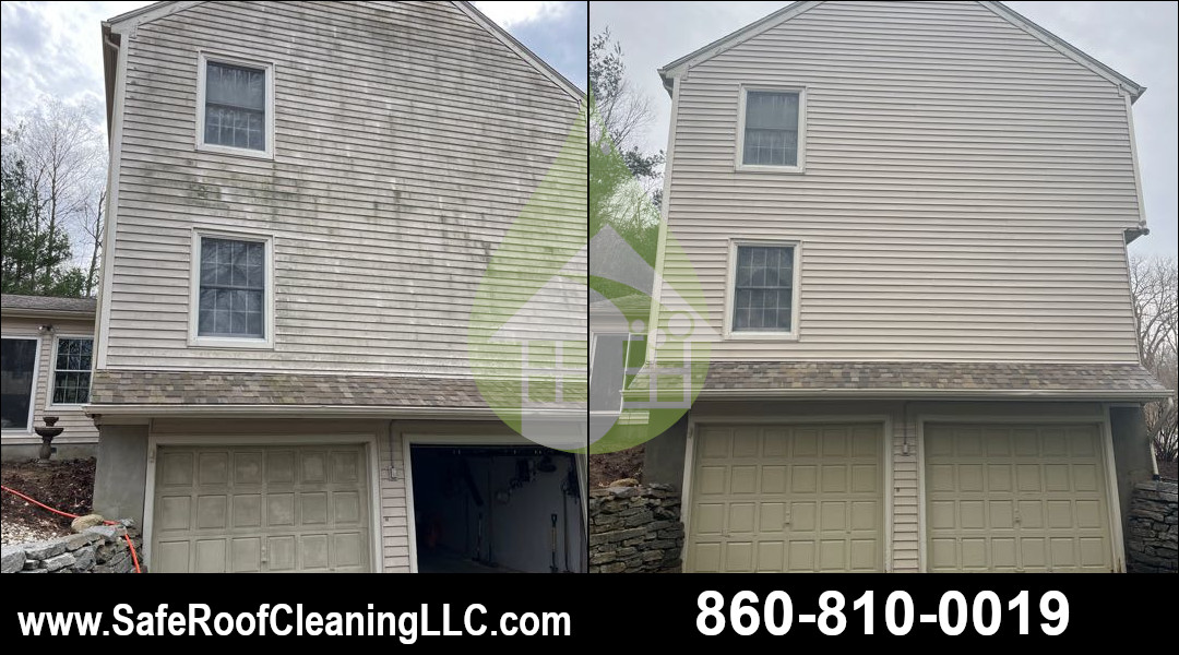 South Glastonbury Vinyl Siding Cleaning