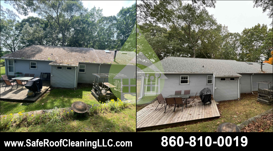 Old Lyme Asphalt Roof Cleaning