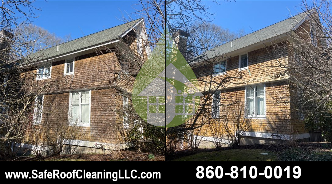 Madison Cedar Siding Cleaning