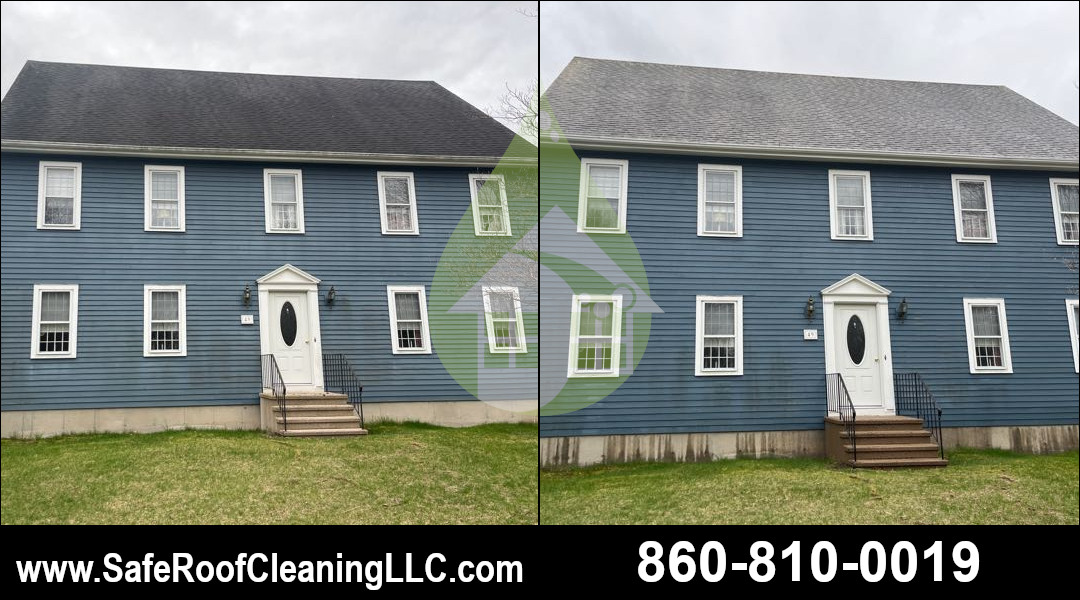 South Windsor Asphalt Roof Cleaning