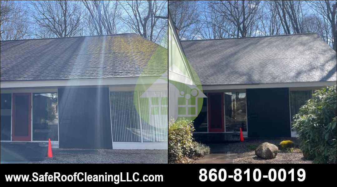 West Hartford Asphalt Roof Cleaning