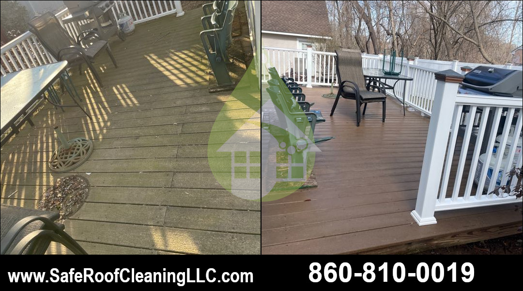 Farmington Composite Deck Cleaning